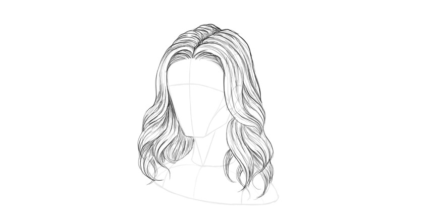 How To Draw Hairstyles Easy
 How to Draw Hair Step by Step
