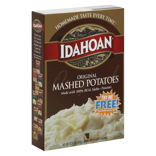 Idahoan Instant Mashed Potatoes
 Idahoan Original Mashed Potatoes 13 75 oz Tar