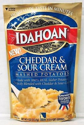 Idahoan Instant Mashed Potatoes
 OFF on Idahoan Cheddar & Sour Cream Instant Mashed