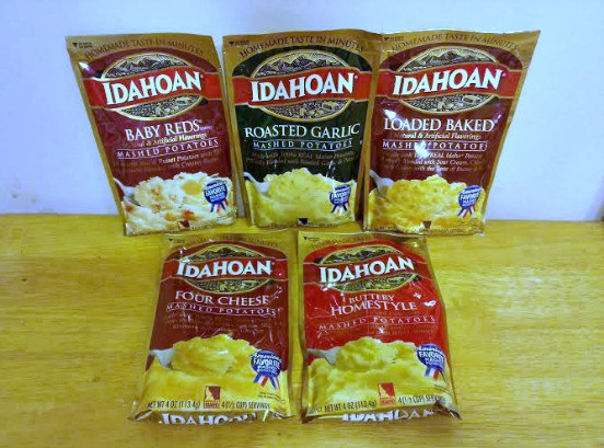 Idahoan Instant Mashed Potatoes
 Backcountry Cooking Suggestions Alberta Outdoorsmen Forum
