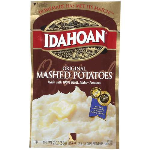 Idahoan Instant Mashed Potatoes
 Idahoan Instant Mashed Potatoes ly 32 CENTS at Walmart