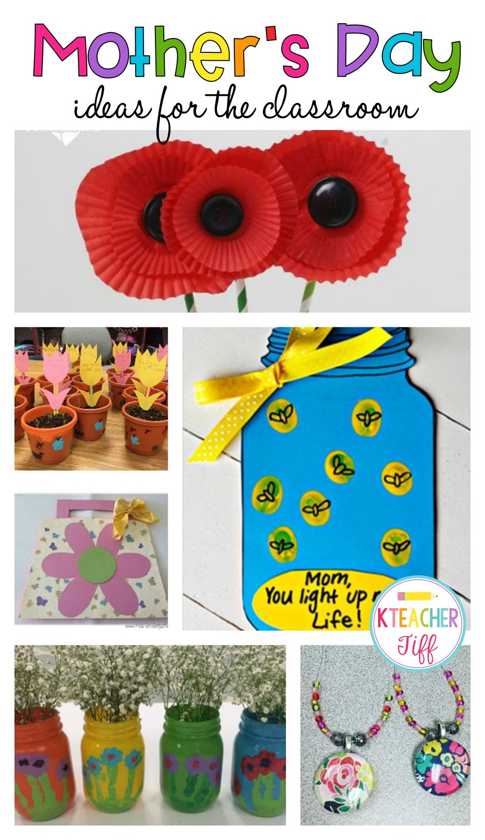 Ideas For Mother's Day Gifts
 Mother s Day Gift Ideas for the Classroom KTeacherTiff