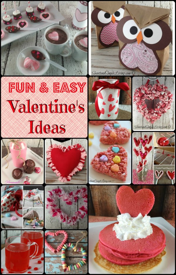 Ideas For Valentines Day
 The Best Valentine s Day Ideas 2015 Sweet and Simple Living