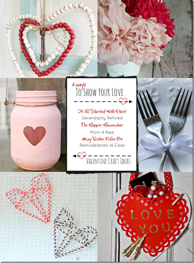 Ideas For Valentines Day
 Valentine Craft Ideas