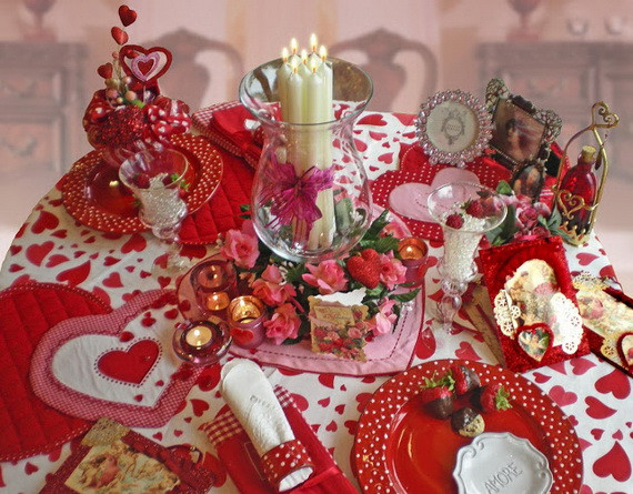 Ideas For Valentines Day
 15 Romantic Valentine s Day Table Decorations