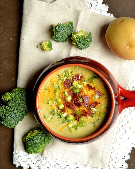 Instant Pot Broccoli Soup
 Instant Pot Cheddar Broccoli & Potato Soup Recipe