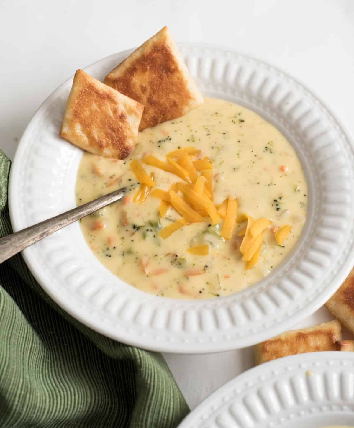 Instant Pot Broccoli Soup
 The Best Instant Pot Broccoli and Cheese Soup — Bless this