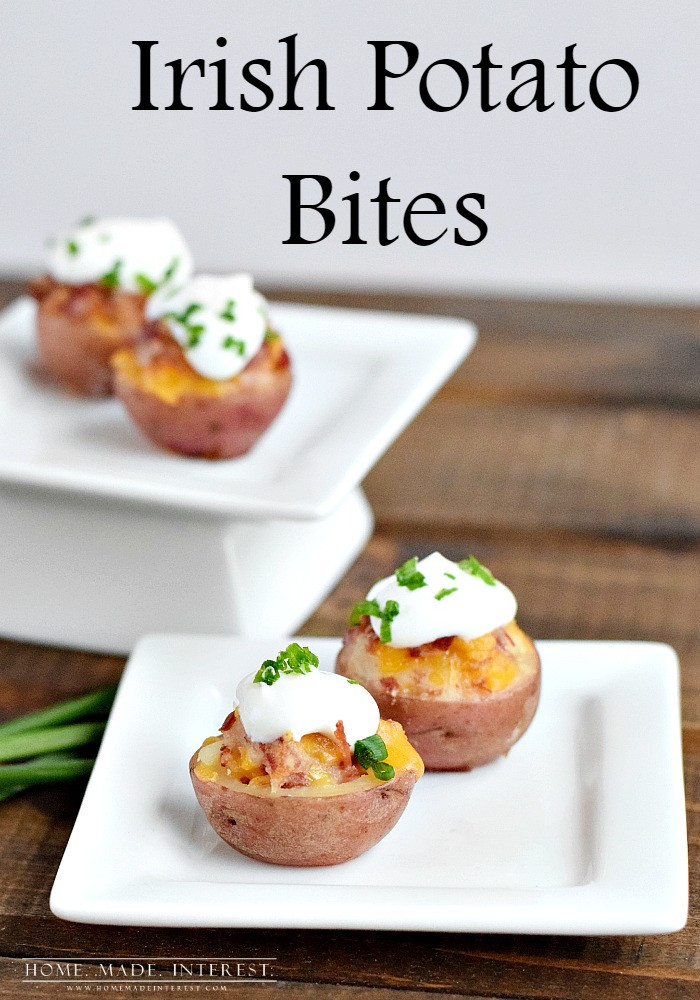 Irish Appetizer Recipes
 Irish Potato Bites White Lights on Wednesday