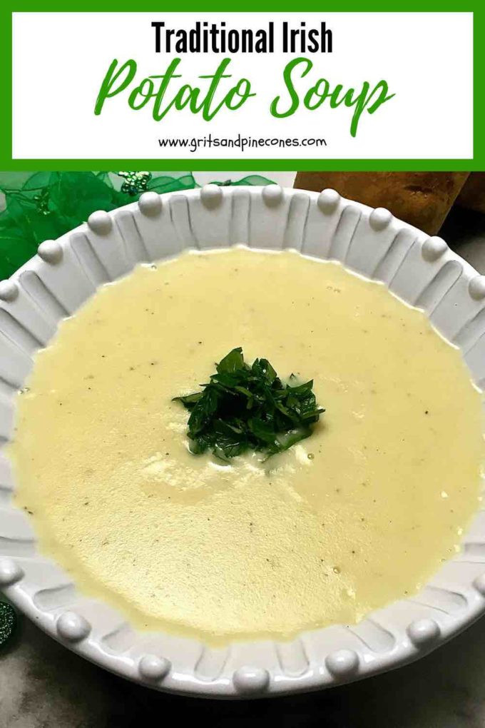 Irish Potato Soup
 The Best and Easiest Traditional Irish Potato Soup