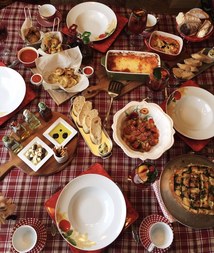 Italian Dinner Party Ideas
 Italian Themed Dinner Party – A Full Spoon of…
