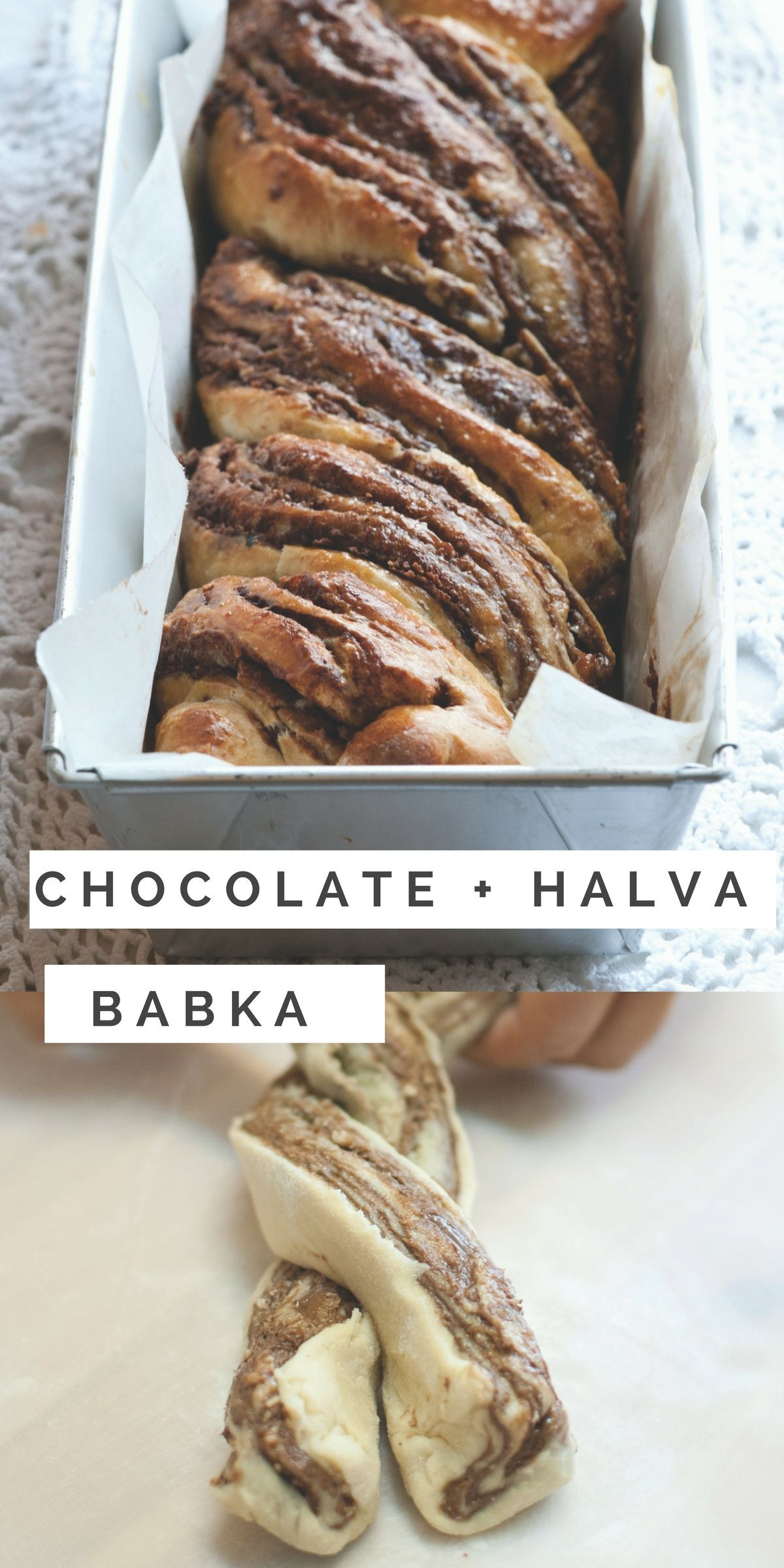 Jewish Desserts For Hanukkah
 Halva and Chocolate Babka Recipe in 2019