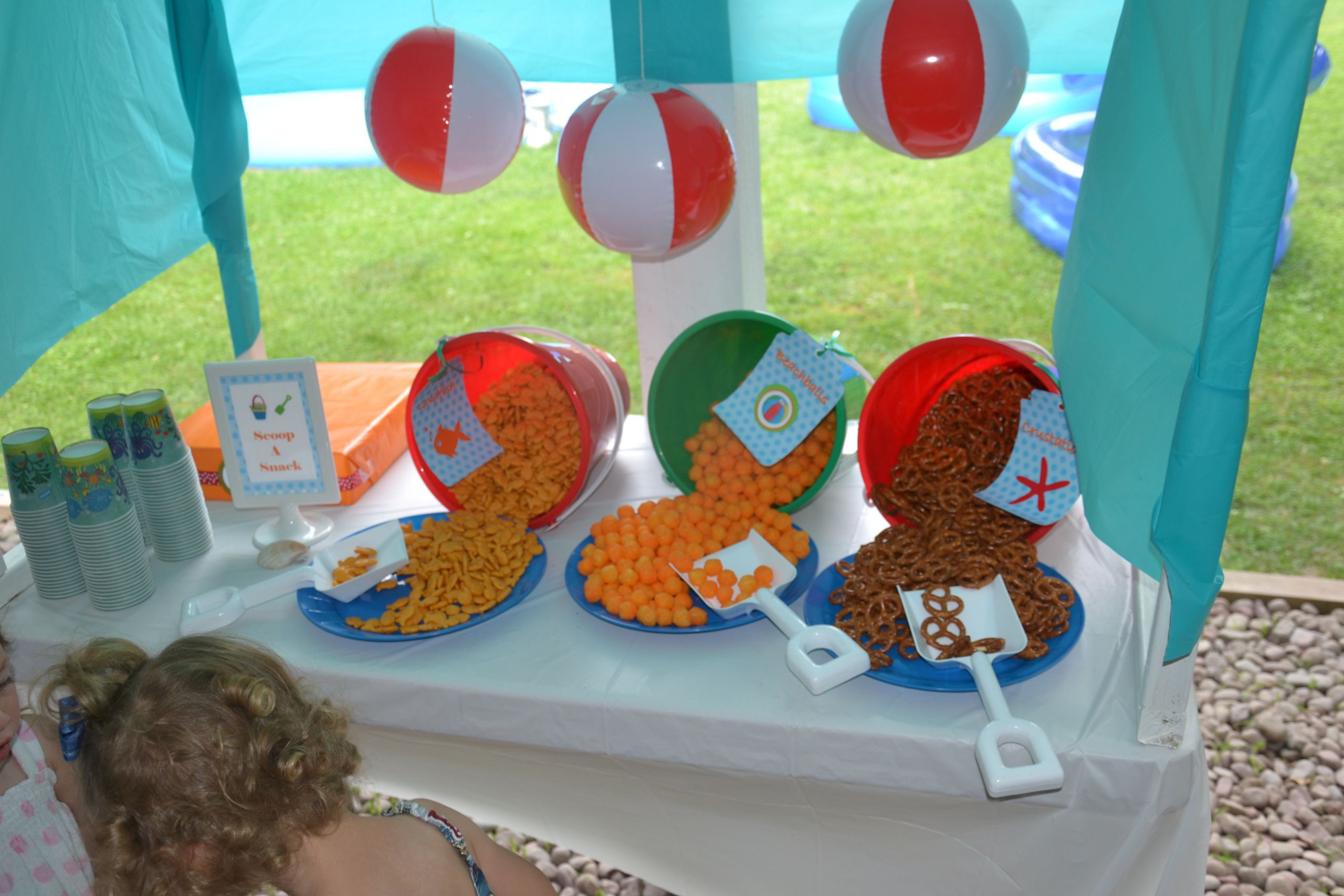 Kid Beach Party Food Ideas
 Party on a Bud  Ideas for Serving Summer Snacks