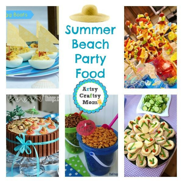 Kid Beach Party Food Ideas
 25 Summer Beach Party Ideas