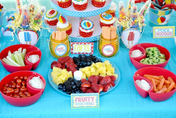Kid Beach Party Food Ideas
 How to Throw a Summer Pool Party for Kids