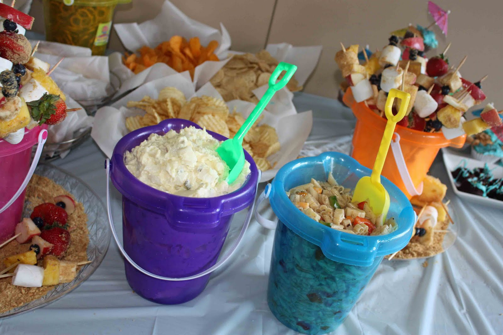Kid Beach Party Food Ideas
 Gourmet Mom on the Go Panini Beach Party & Giveaway