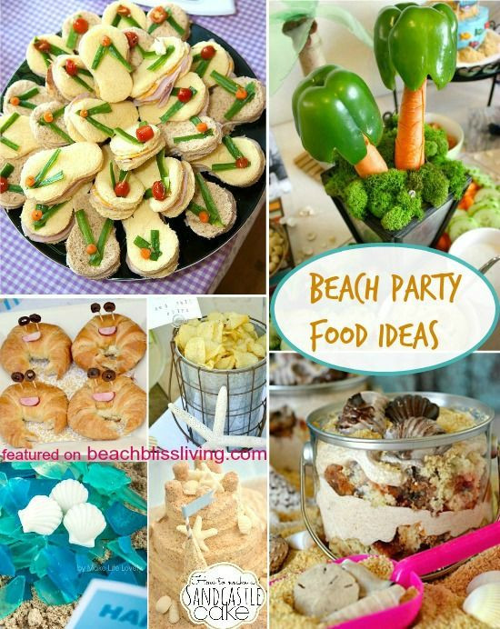 Kid Beach Party Food Ideas
 Fun & Creative Beach Party Food Ideas Wedding