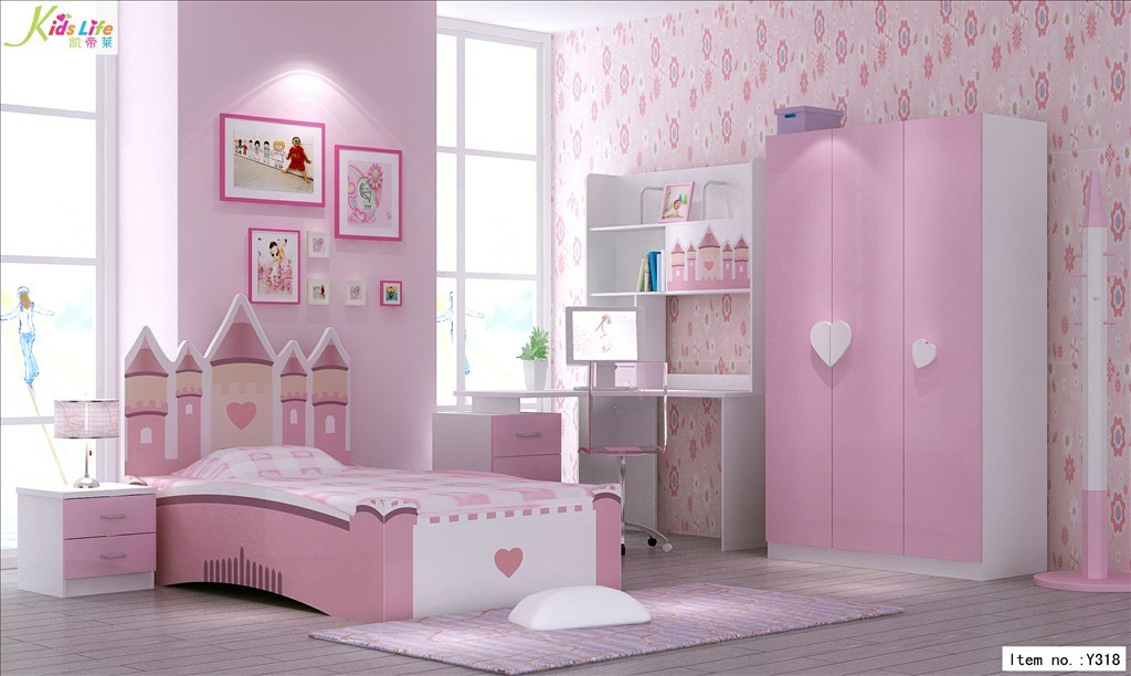 Kids Bedroom Chairs
 China Pink Castle Kids Bedroom Furniture Sets Y318 China
