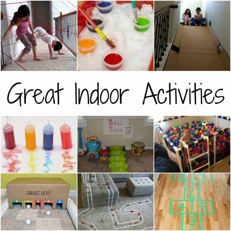 Kids Indoor Activities
 Creative Indoor Activities For a Cold Winter Day Page 2