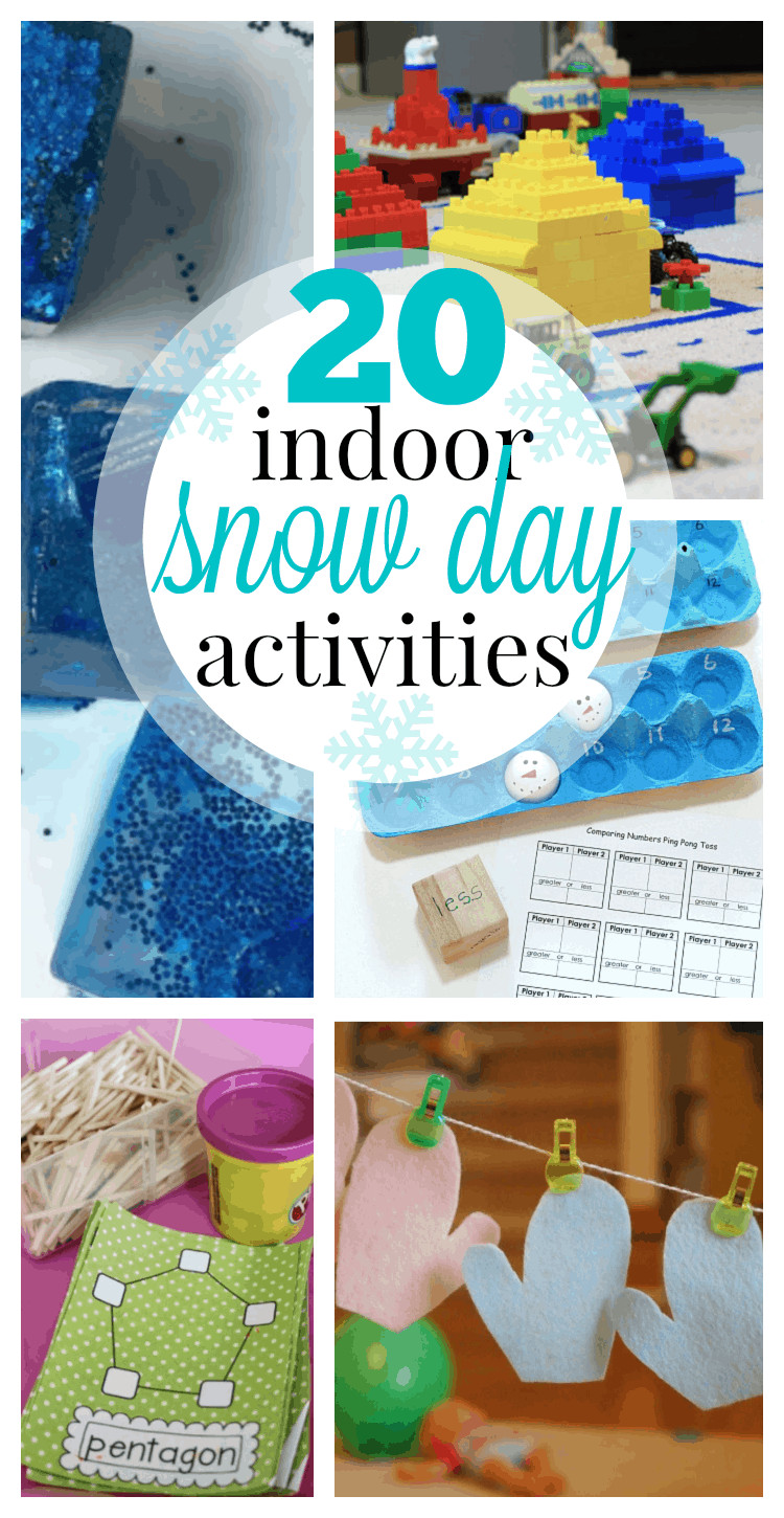 Kids Indoor Activities
 20 Fun Indoor Snow Day Activities I Can Teach My Child