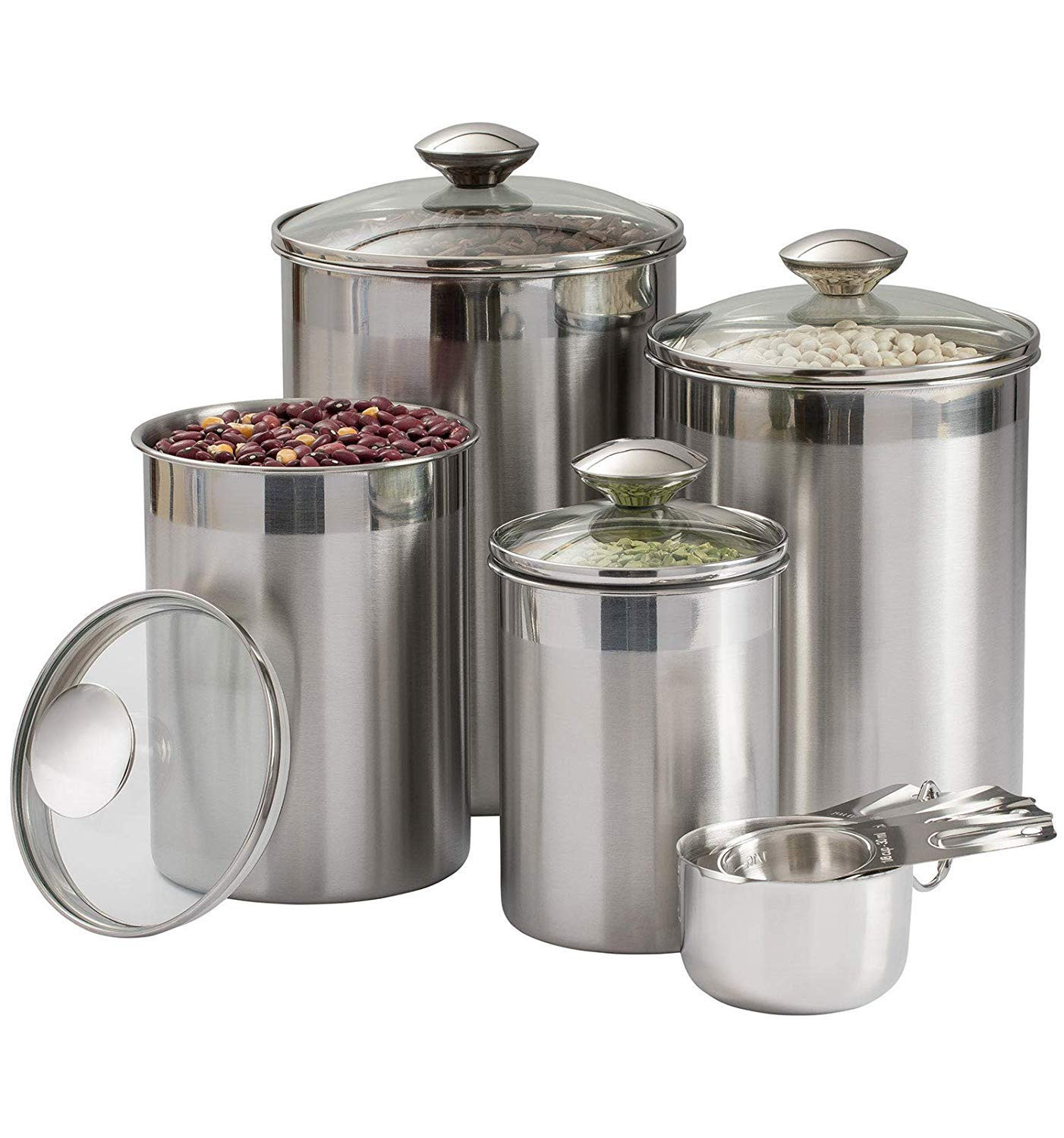 Kitchen Counter Canisters
 Beautiful Canisters Sets for the Kitchen Counter 8 Piece