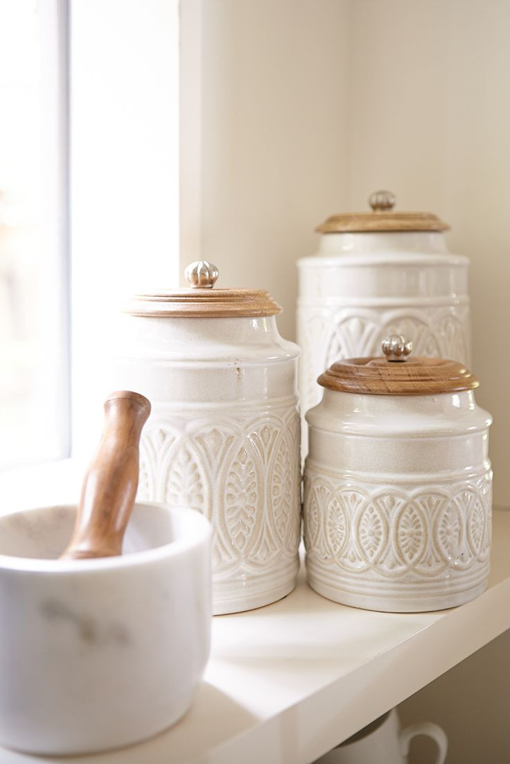 Kitchen Counter Canisters
 Kitchen Canisters Ideas DIY Design & Decor