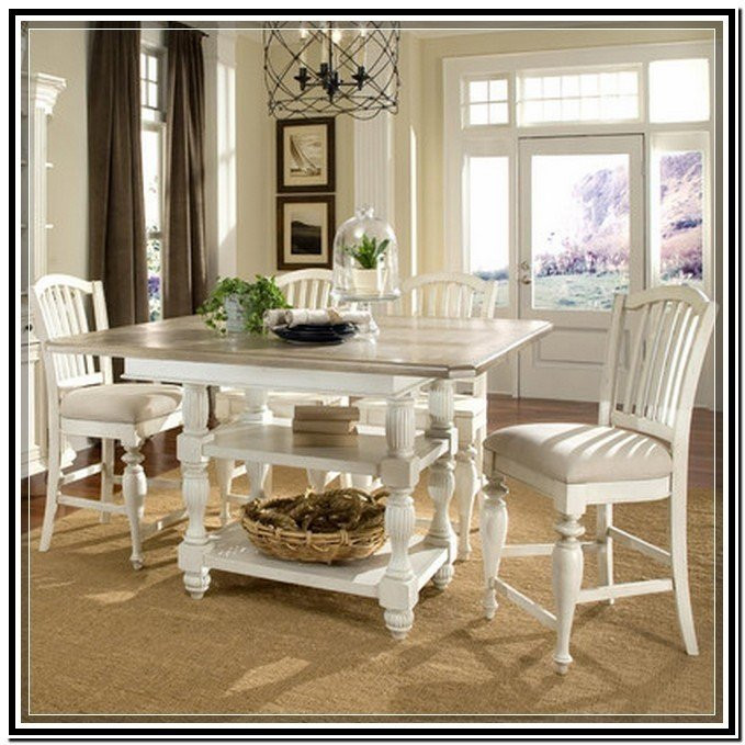 Kitchen Table Sets White
 White Counter Height Kitchen Table Foter