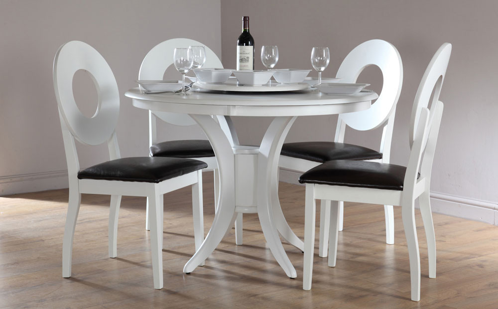 Kitchen Table Sets White
 Round White Kitchen Table And Chairs stevieawardsjapan