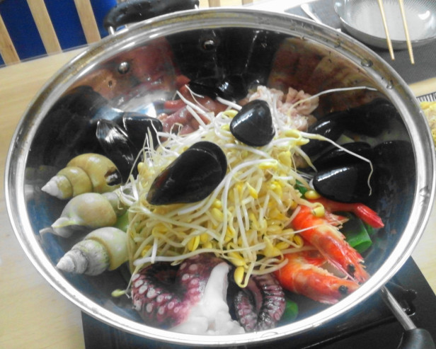 Korean Seafood Stew
 Homeplus Korean Seafood Stew Soup or Haemultang 해물탕