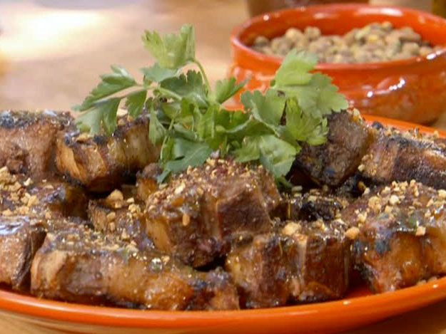 Lamb Side Dishes Food Network
 Apricot Glazed Lamb Chops with Pistachio and Sumac