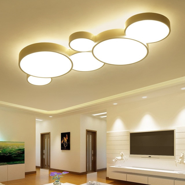 Led Living Room Lights
 Aliexpress Buy 2017 Led Ceiling Lights For Home