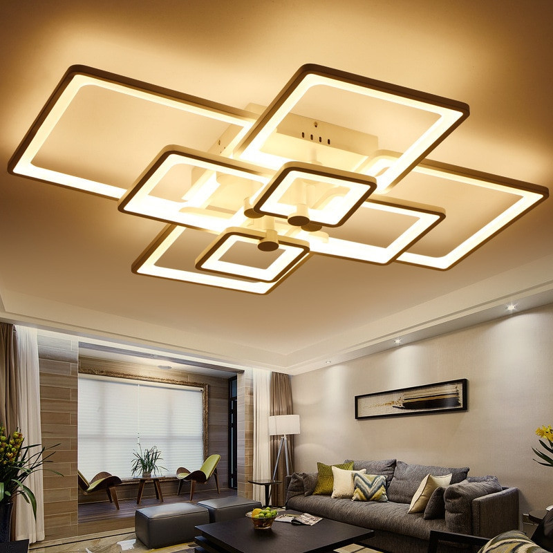 Led Living Room Lights
 Surface Mounted Light Modern Led Ceiling Lights For Living