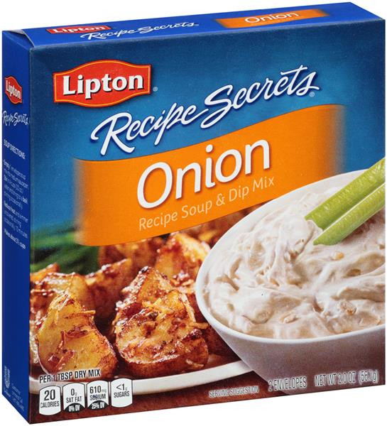 Lipton Onion Soup Mix
 Lipton Recipe Secrets ion Recipe Soup & Dip Mix 2Ct