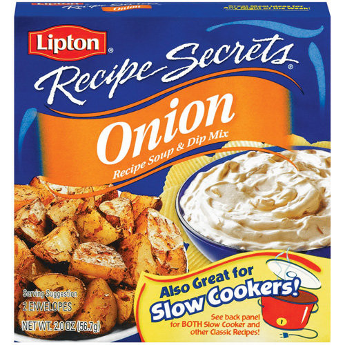 Lipton Onion Soup Mix
 Lipton Recipe Secrets Coupon ly $ 25 at Pathmark FTM