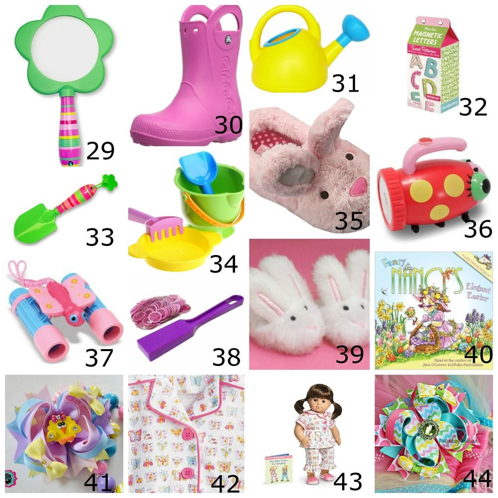 Little Girl Easter Basket Ideas
 Bunny Basket Bonanza Easter Fun