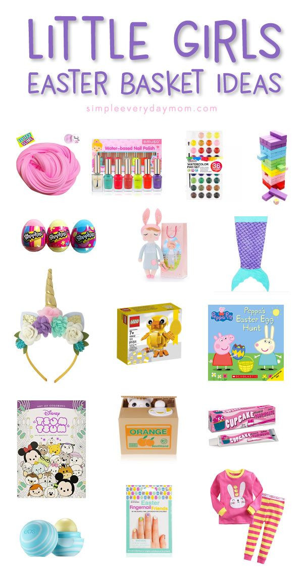 Little Girl Easter Basket Ideas
 16 Girls Easter Basket Ideas Young Girls Will Love