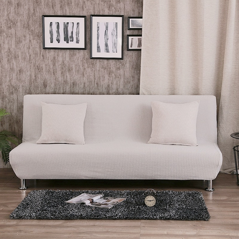 Living Room Chair Slipcovers
 Removable grey sofa bed covers for living room universal