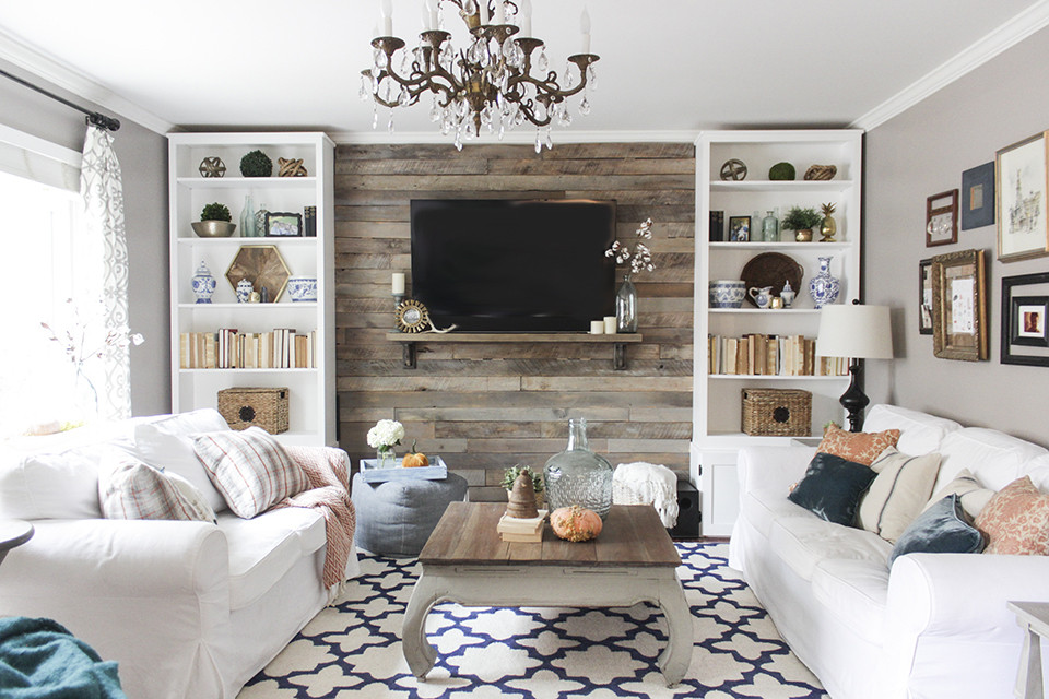 Living Room Tv Ideas
 Hide That TV Ideas for a DIY Accent Wall That Includes a
