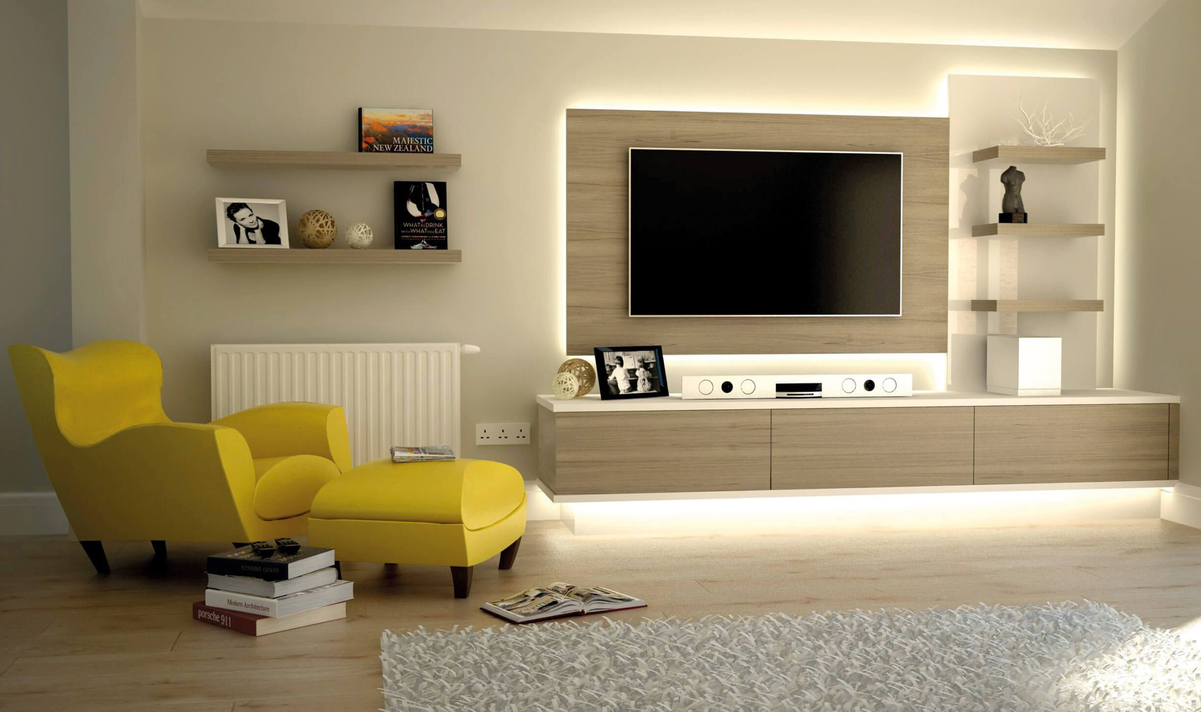 Living Room Tv Ideas
 Bespoke TV cabinets bookcases and storage units For over