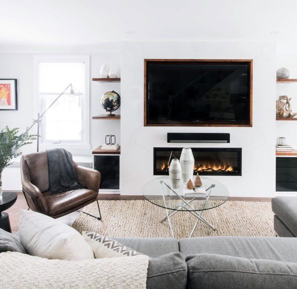 Living Room Tv Ideas
 Top 70 Best TV Wall Ideas Living Room Television Designs