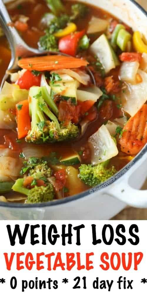 Low Calorie Soup Recipes Weight Watchers
 Weight Loss Ve able Soup w Amazing Flavor Spend