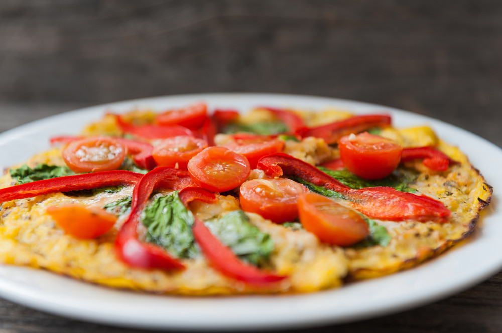 Low Calorie Vegetarian Dinner Recipes
 Vegan Cauliflower Pizza Crust Recipe – Eat Drink Better