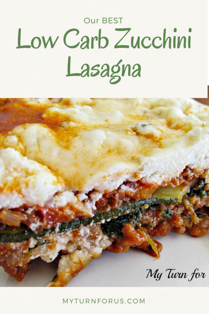 Low Carb Zucchini Lasagna
 How to make a Rich Low Carb Zucchini Lasagna My Turn for Us
