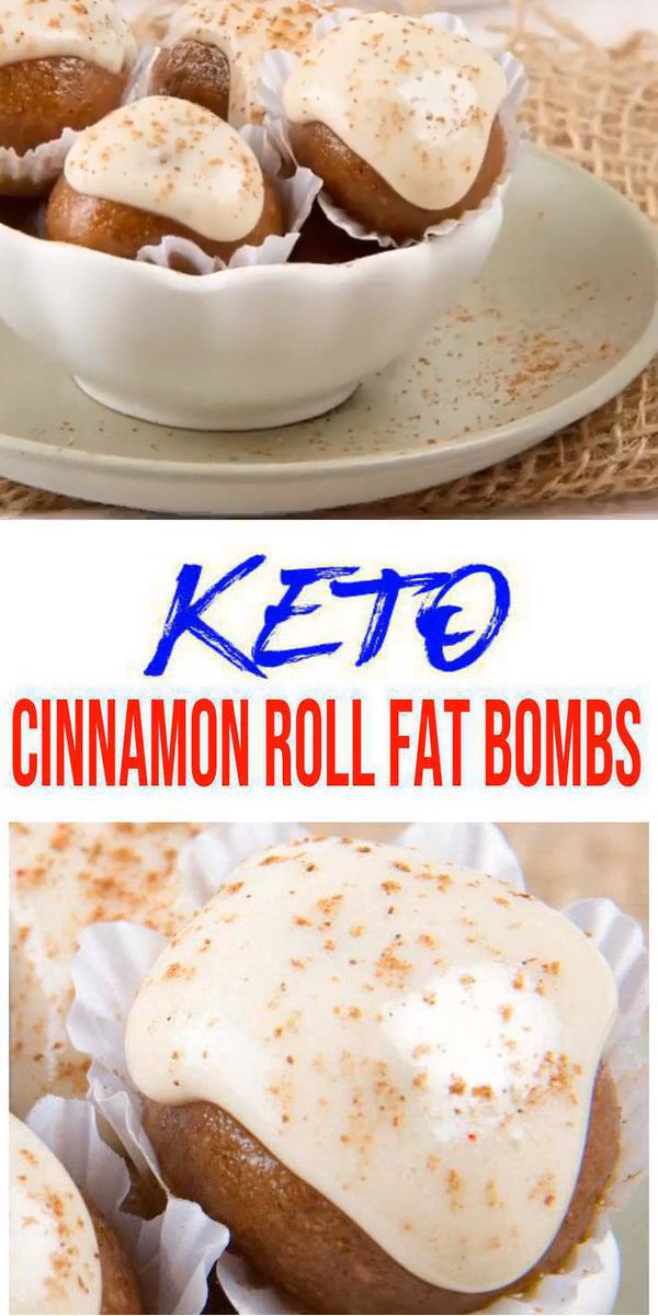Low Cholesterol Desserts Store Bought
 Keto Cinnamon Roll Fat Bombs – BEST Cinnamon Roll Fat