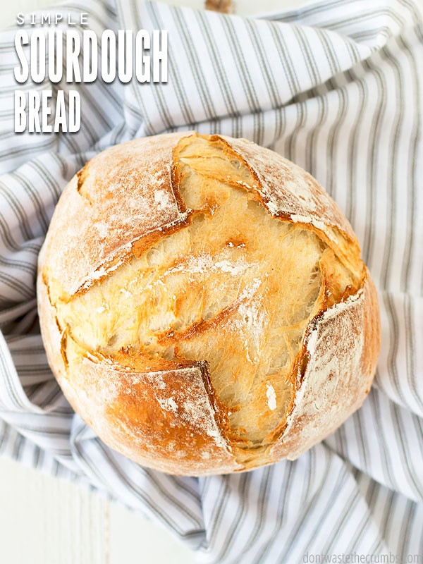 Making Sourdough Bread
 Simple Sourdough Bread Recipe based off Nourishing Traditions