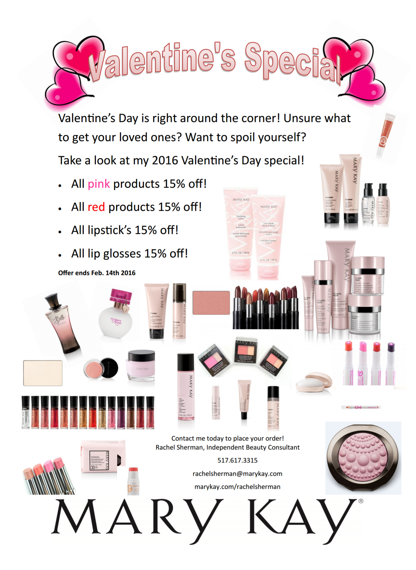 Mary Kay Valentines Day Ideas
 Mary Kay Valentine s Special Contact me today to place