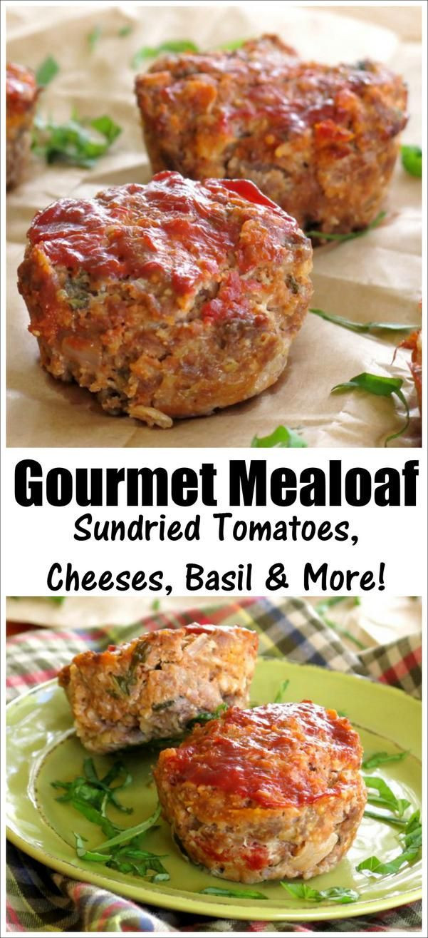 Meatloaf Dinner Ideas
 Gourmet Meatloaf with Mozzarella and Sundried Tomatoes