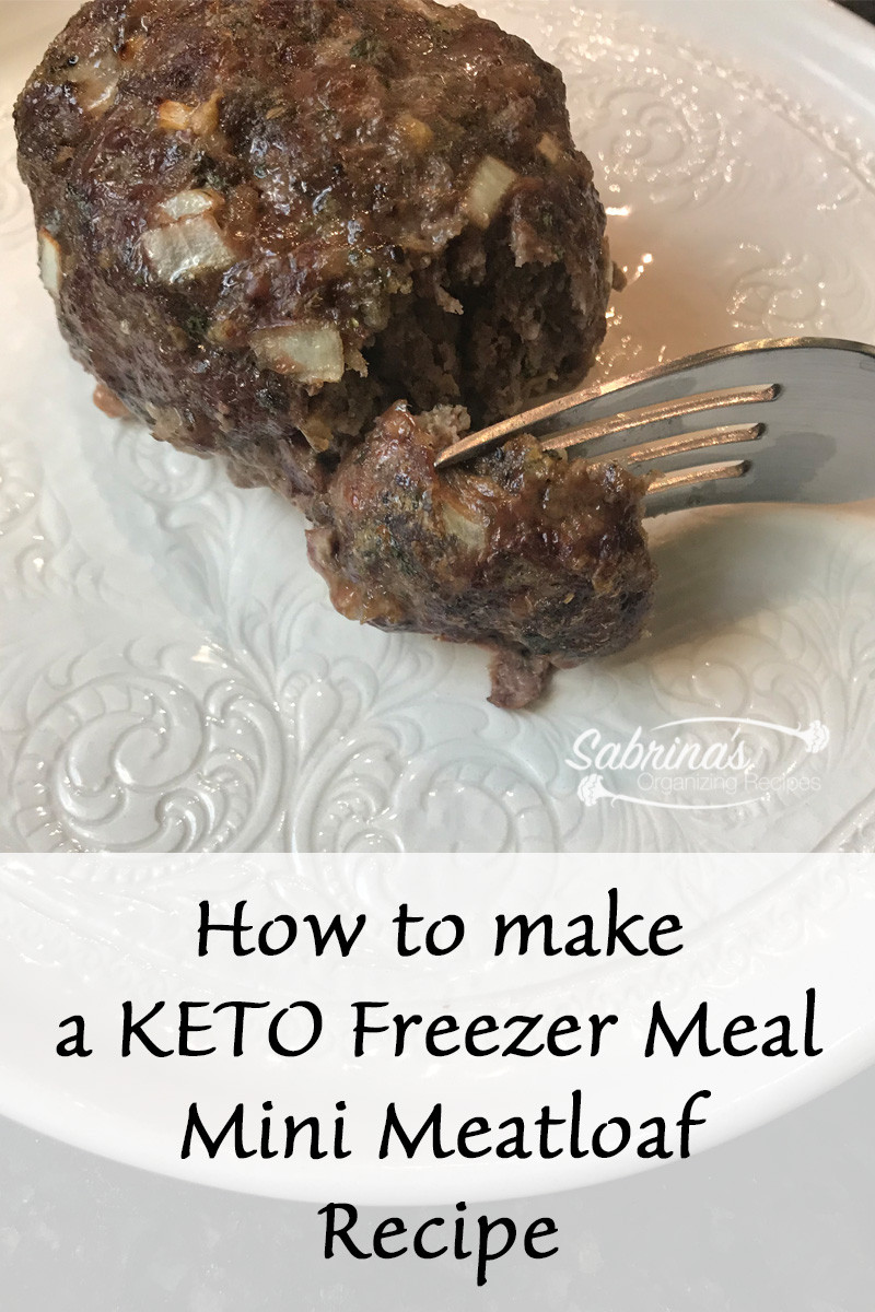 Meatloaf Freezer Meal
 How to make a KETO Freezer Meal Mini Meatloaf Recipe
