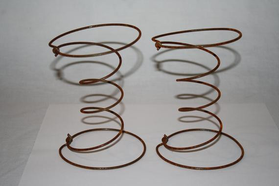 Metal Spring Ideas Lot of 15 Rusty Metal Bed Springs Coils for by NobleSwede
