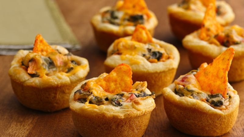 Mexican Food Appetizers
 Mexican Appetizer Cups Recipe Pillsbury