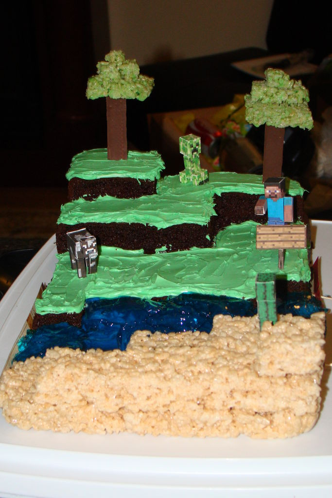 Minecraft Birthday Cake Ideas
 Minecraft Birthday Cake